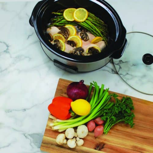 6 Qt. Digital Stainless Steel Slow Cooker