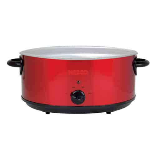 red slow cooker