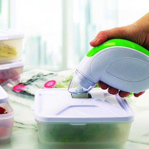 Hand Held Vacuum Sealer Sealing Canister