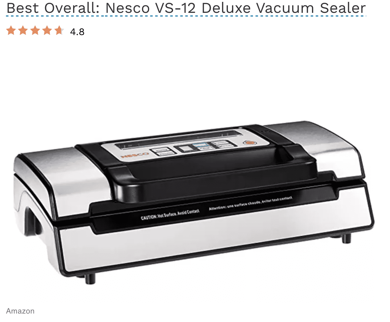 Read more about the article The 10 Best Vacuum Sealers of 2023
