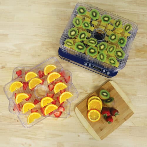 Digital 5 Rectangular Clear Tray Dehydrator - Image 5