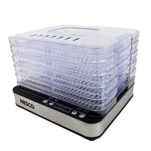 Digital 5 Rectangular Clear Tray Dehydrator - Image 4