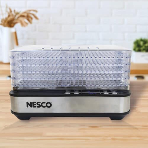 Digital 5 Rectangular Clear Tray Dehydrator