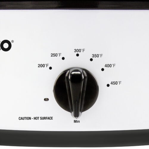 6 Qt. White Roaster