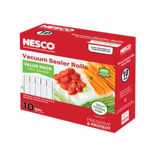 Vacuum Sealer Roll Value Pack – 11″X 20′ – 10 Pack