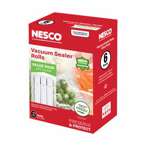 Vacuum Sealer Roll Value Pack – 11″X 20′ – 6 Pack