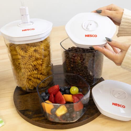 3pc Vacuum Canister Set